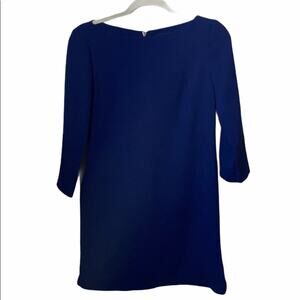 French connection long sleeve blue dress size 2